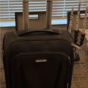 Samsonite Charcoal Gray Suitcase